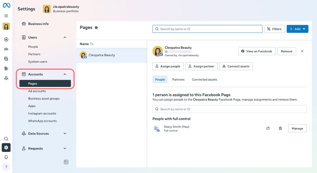 Facebook: Мессеж холбох