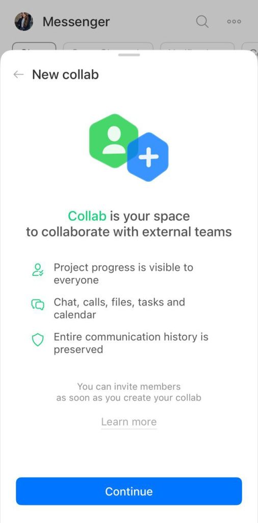Collab үүсгэх