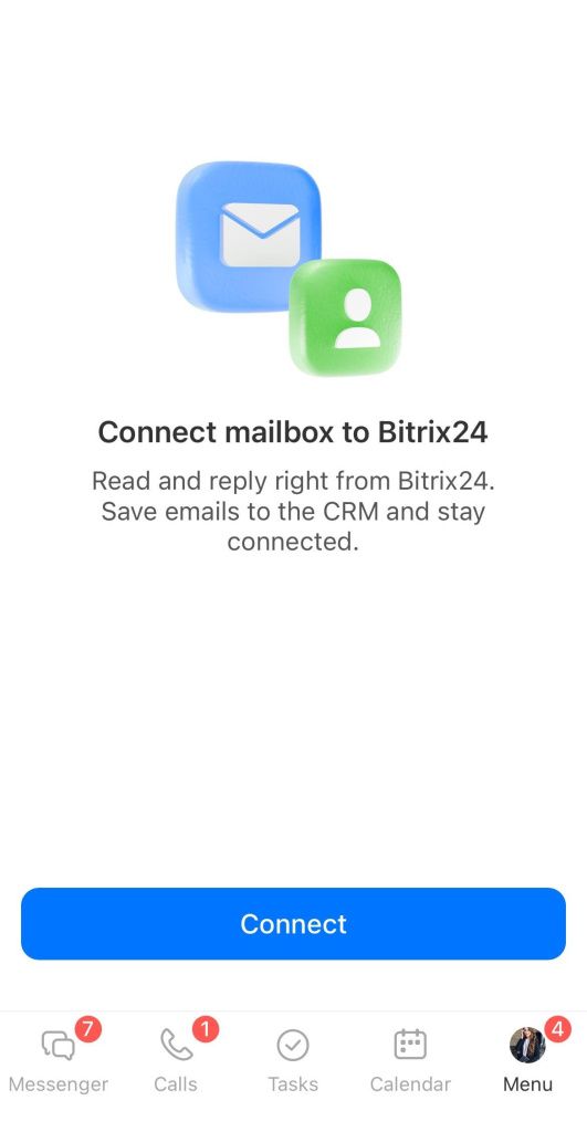 Bitrix24 -д имэйл хаяг холбох