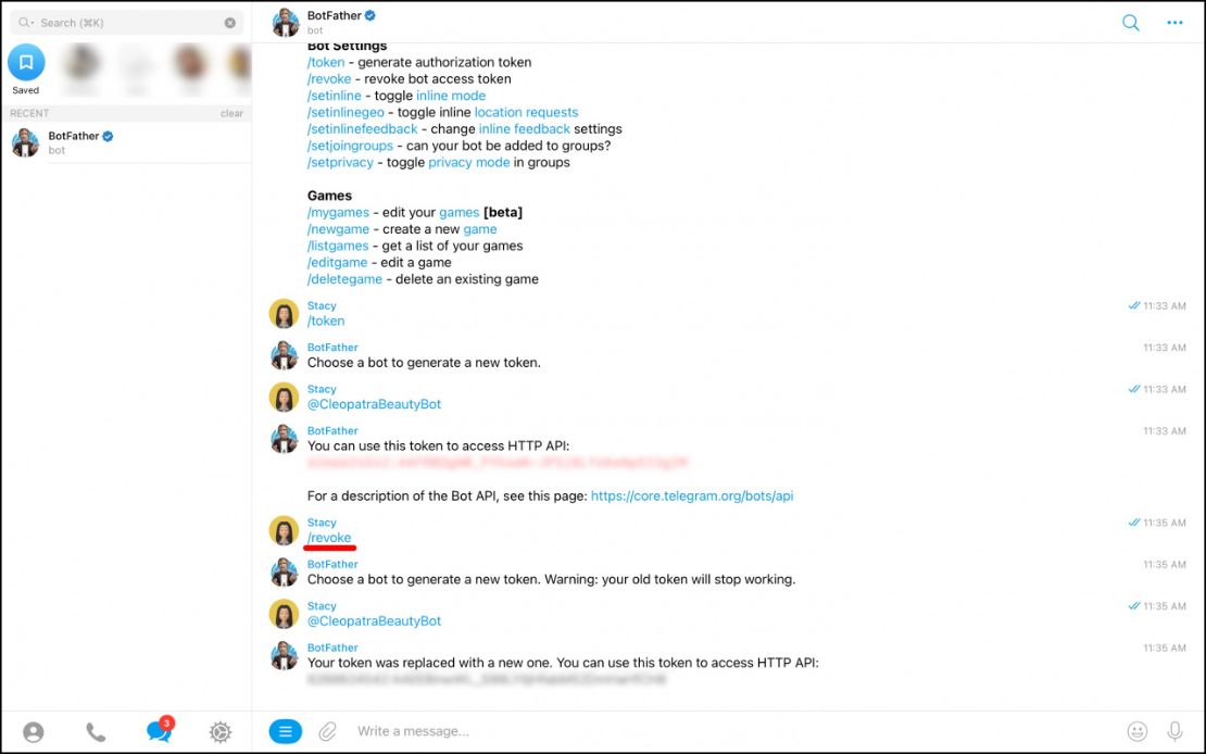 Telegram чатбот холбох