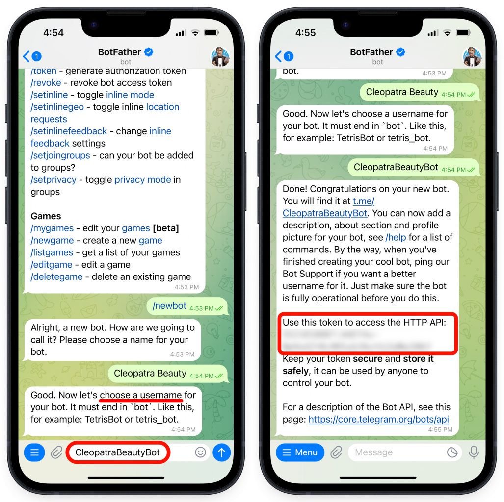 Telegram чатбот холбох