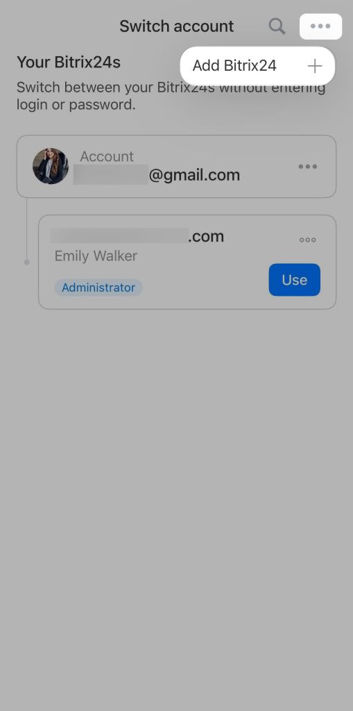 Bitrix24 гар утасны аппликейшн