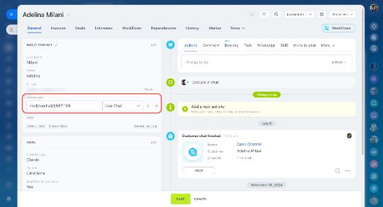 CRM-д дата импортлох