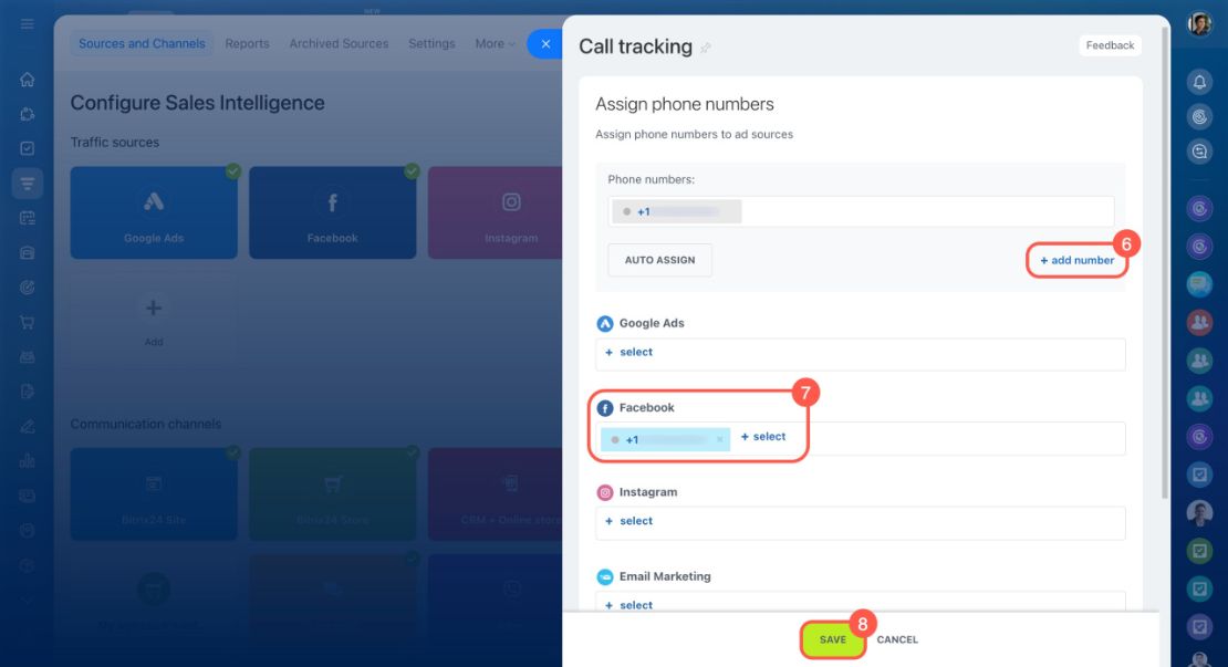 Call tracking