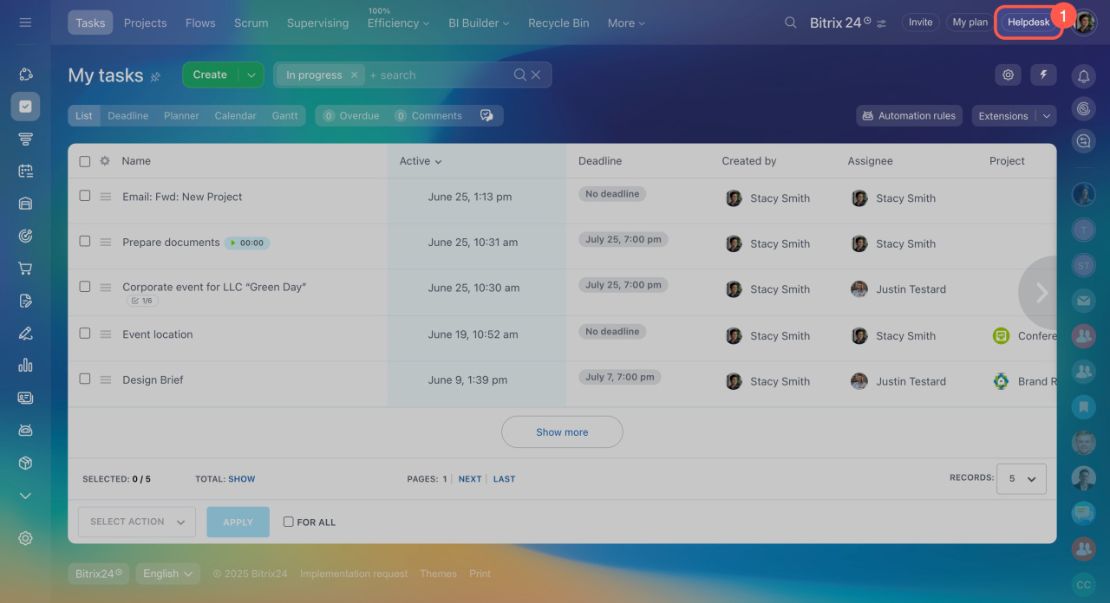 Bitrix24 Support