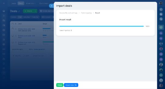CRM-д дата импортлох