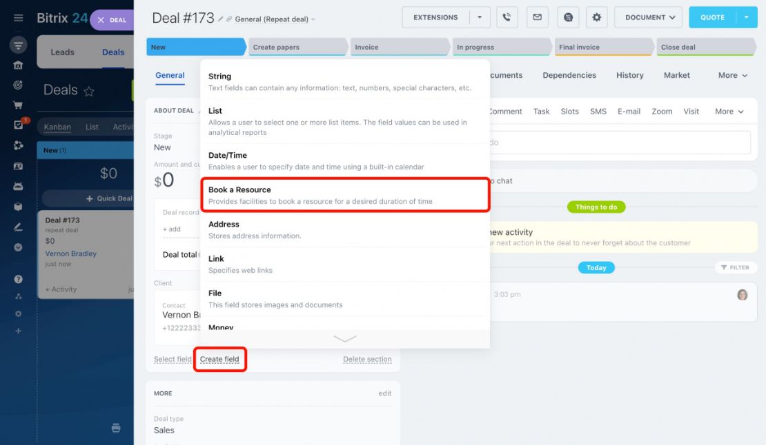 Resource booking: CRM-д цаг захиалгыг удирдах