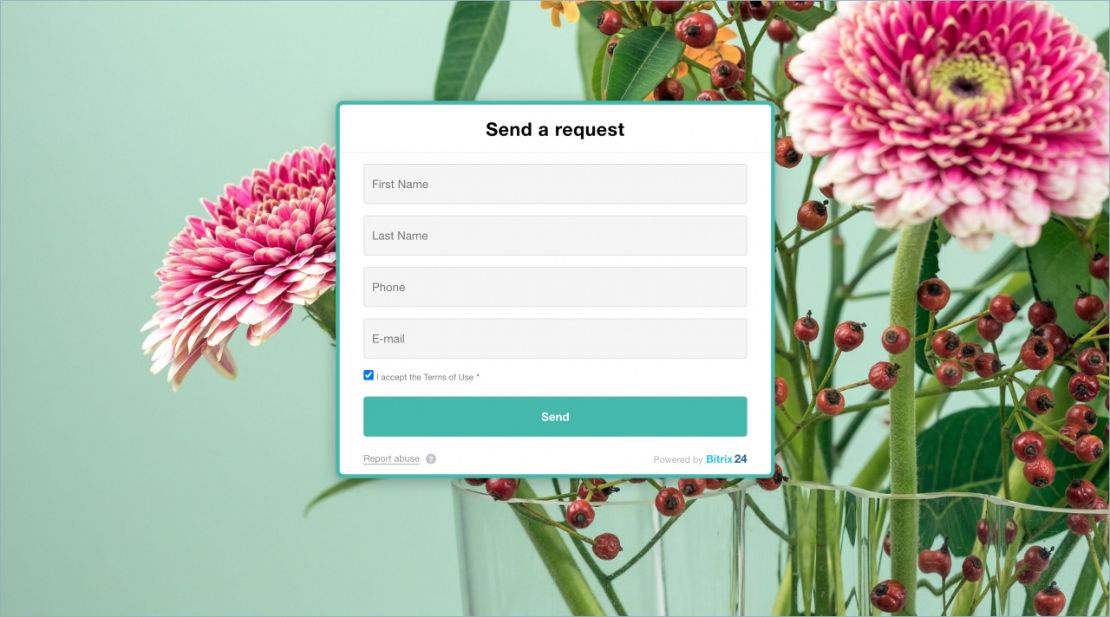 CRM form