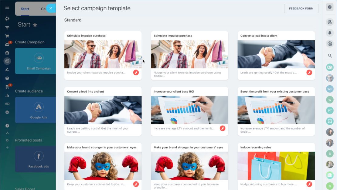 Messenger campaign