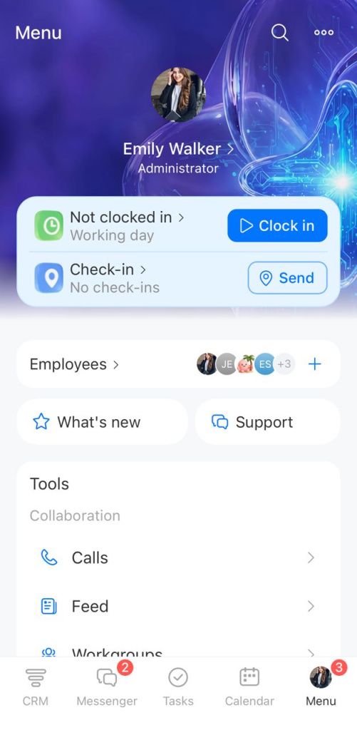 Bitrix24 гар утасны аппликейшн