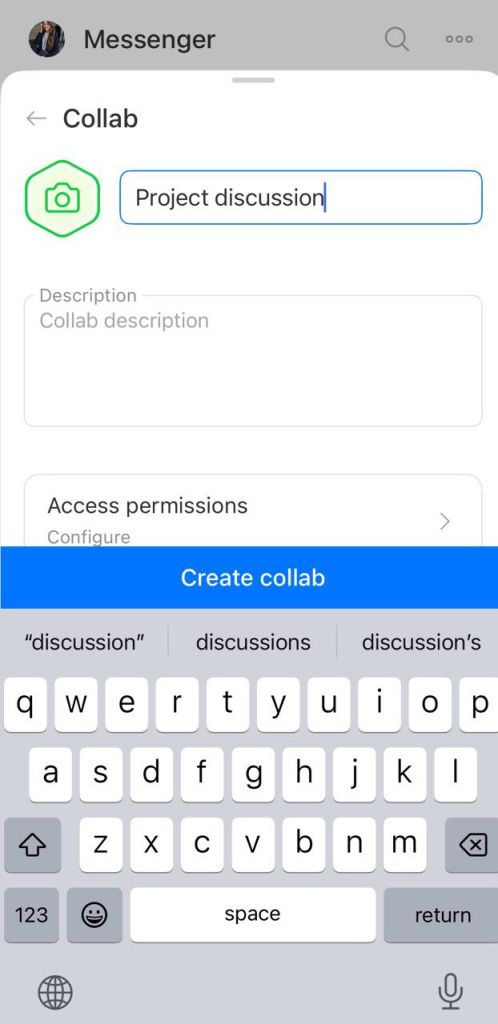 Collab үүсгэх