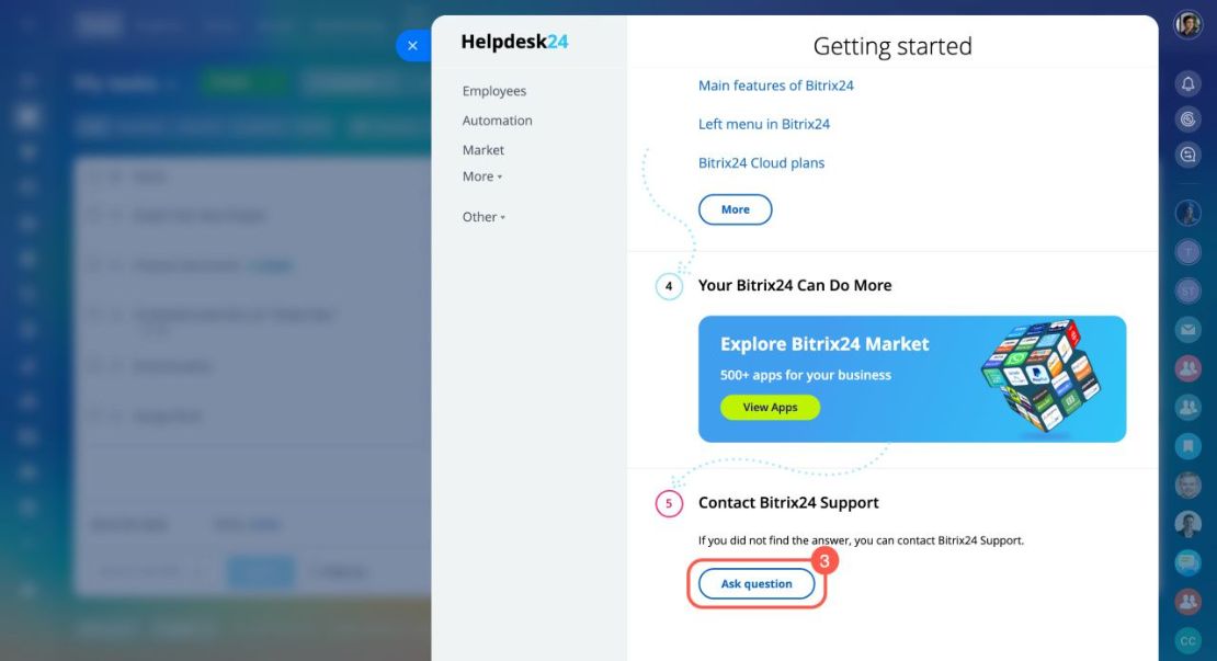 Bitrix24 support чат дахь AI дэмжлэгийн агент