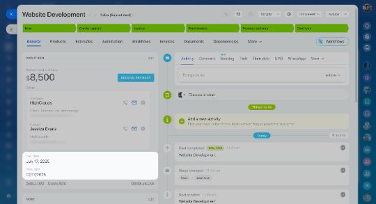 CRM-д дата импортлох