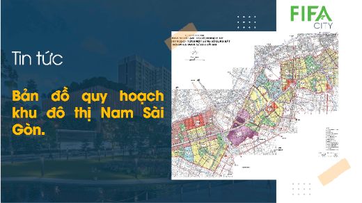 Bản đồ quy hoạch khu đô thị Nam Sài Gòn