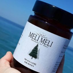 Fir honey melimeli jar
