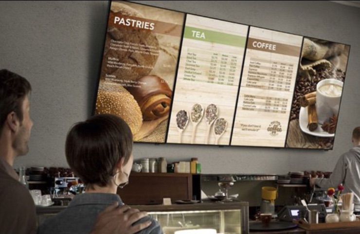 pantallas para restaurantes