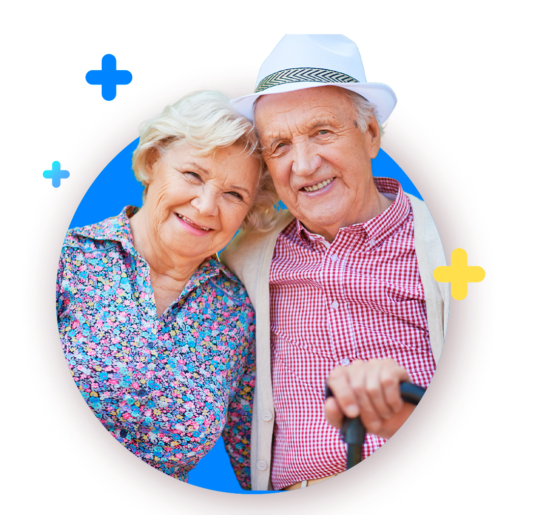 pareja de ancianos, abrazo, medicare, my medicare program, cobertura médica, seguro de vida, seguro médico, seguro para ancianos