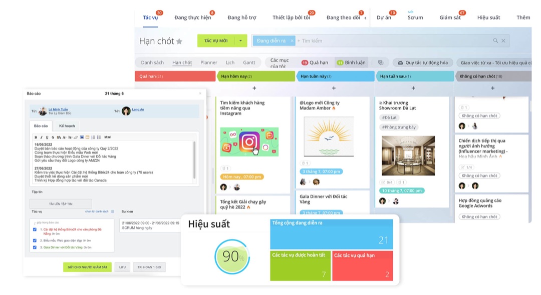 Huấn luyện sử dụng phần mềm Bitrix24 nhanh và hiệu quả
