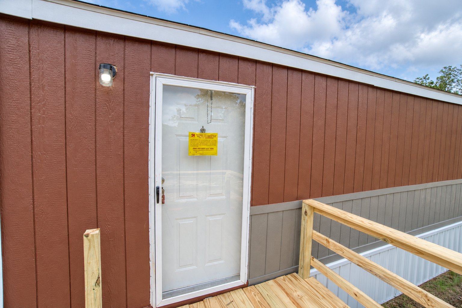 Front Entry Door - 332707 E Caprock Dr, Wellston OK