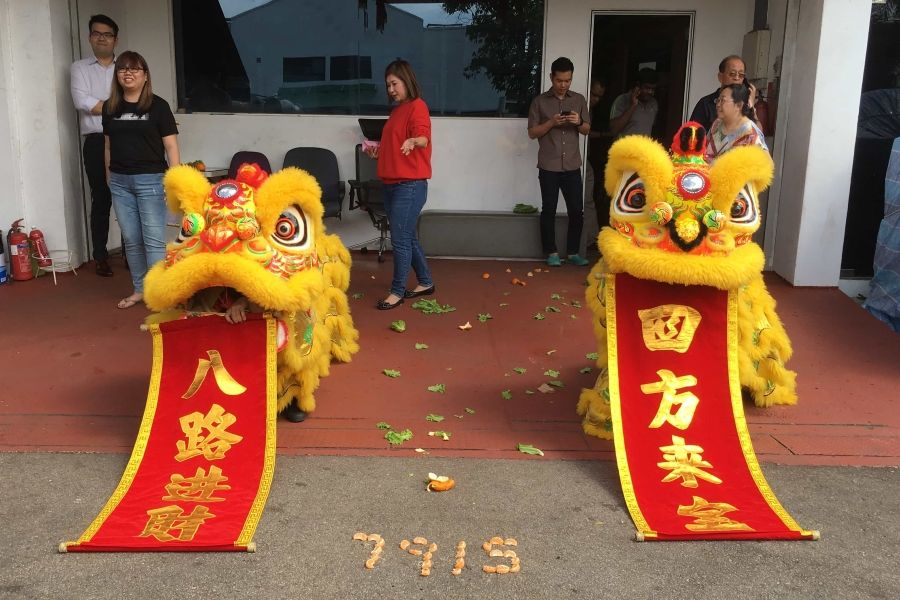 Netline CNY Lion Dance 2019