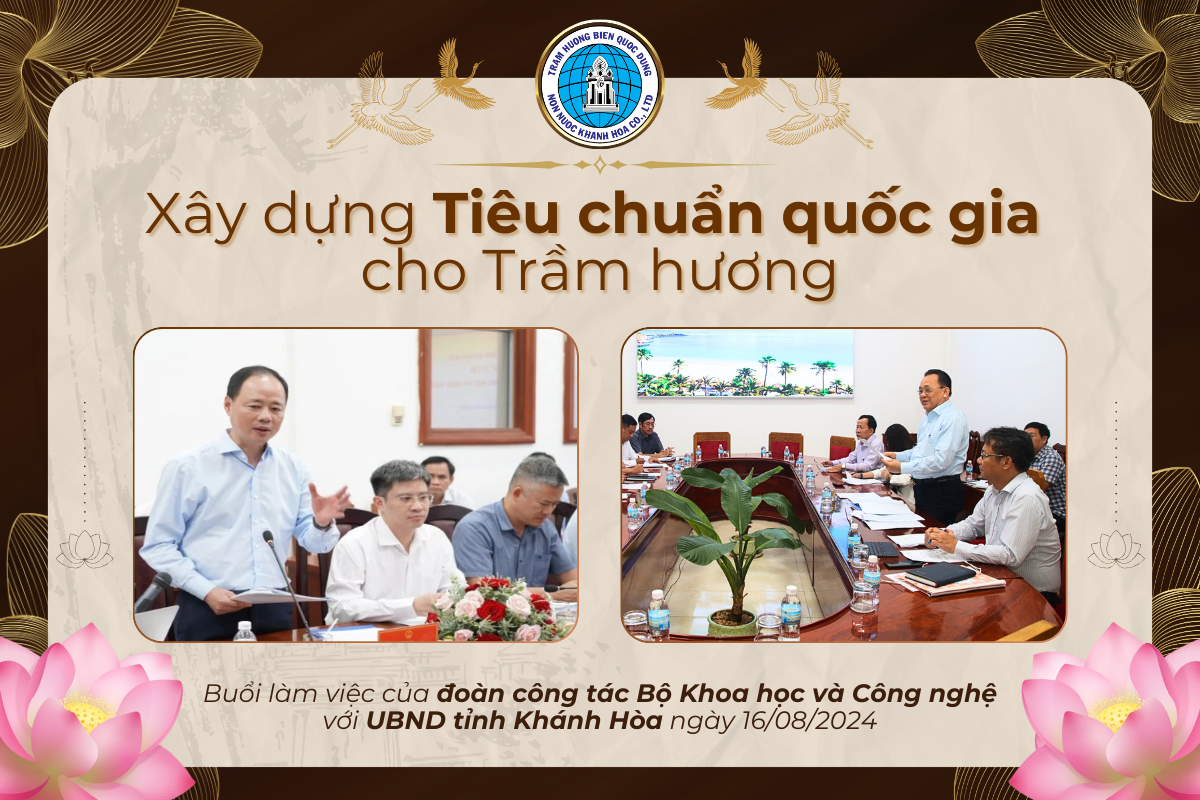 tiêu chuẩn quốc gia trầm hương khánh hoà