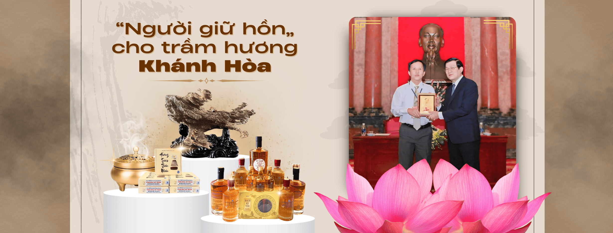 Người giữ hồn cho Trầm hương Khánh Hòa