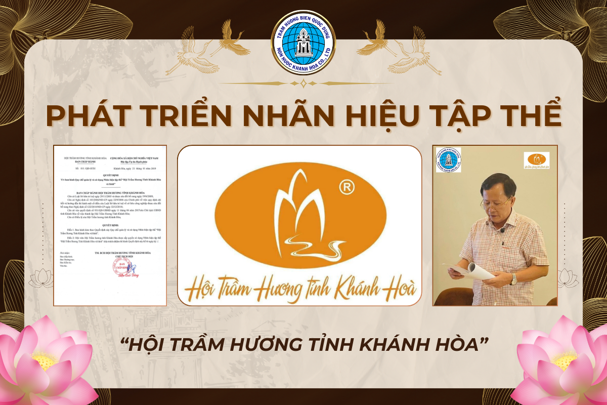 nhãn hiệu tập thể Hội trầm hương tỉnh Khánh Hoà