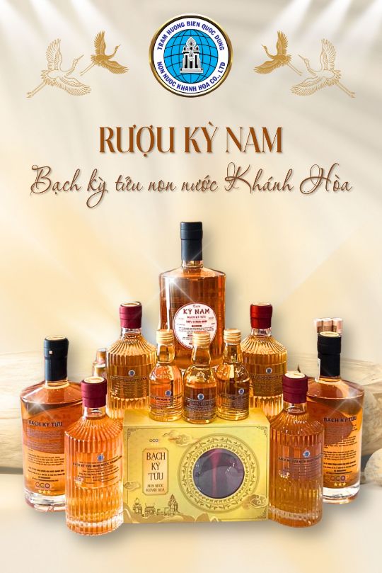 Rượu kỳ nam non nước khánh hòa