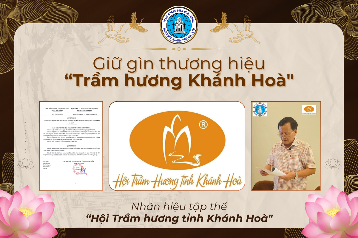 nhãn hiệu tập thể Hội trầm hương tỉnh Khánh Hoà