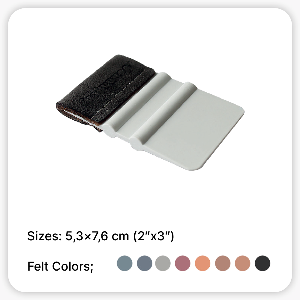 Detail Felt Edge Squeegee