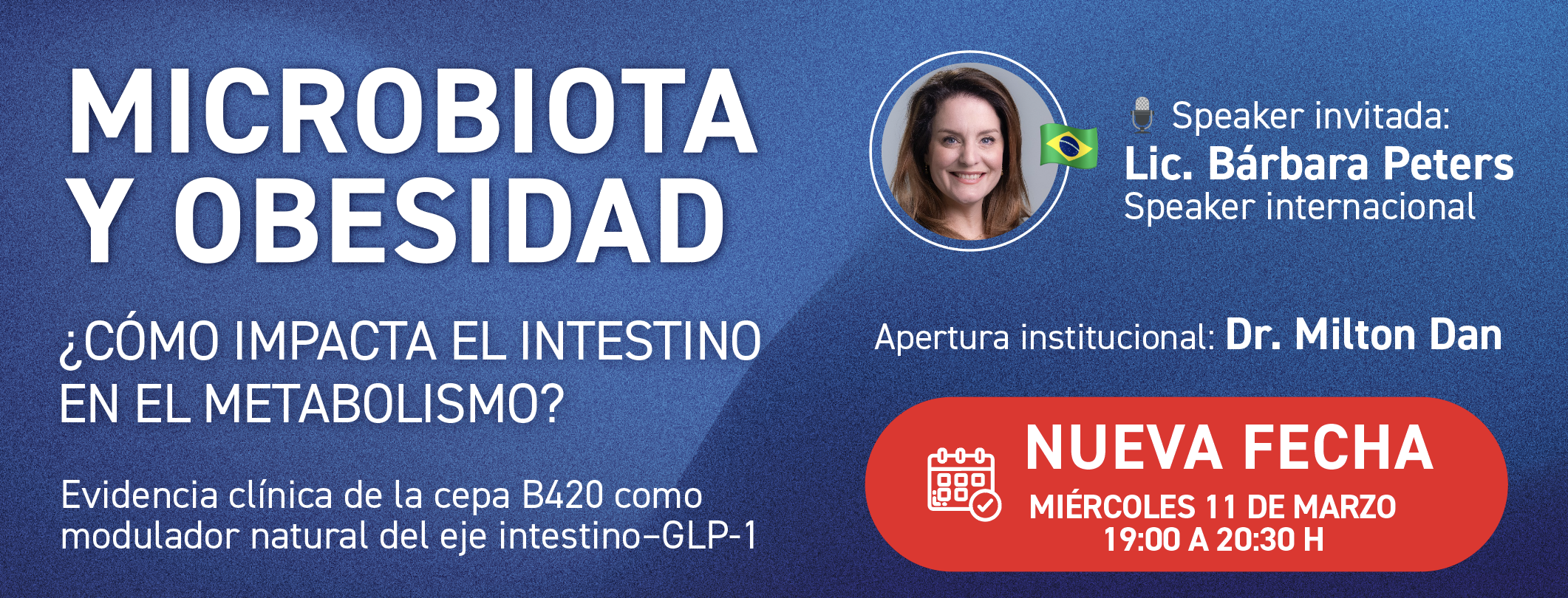 Webinar microbiota y obesidad