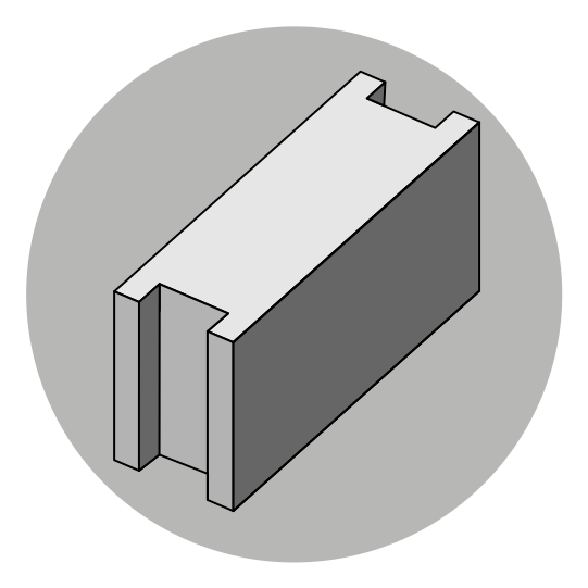 Блоки фундаментні