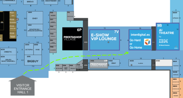 Plano interdigital en el eShow Madrid 2023
