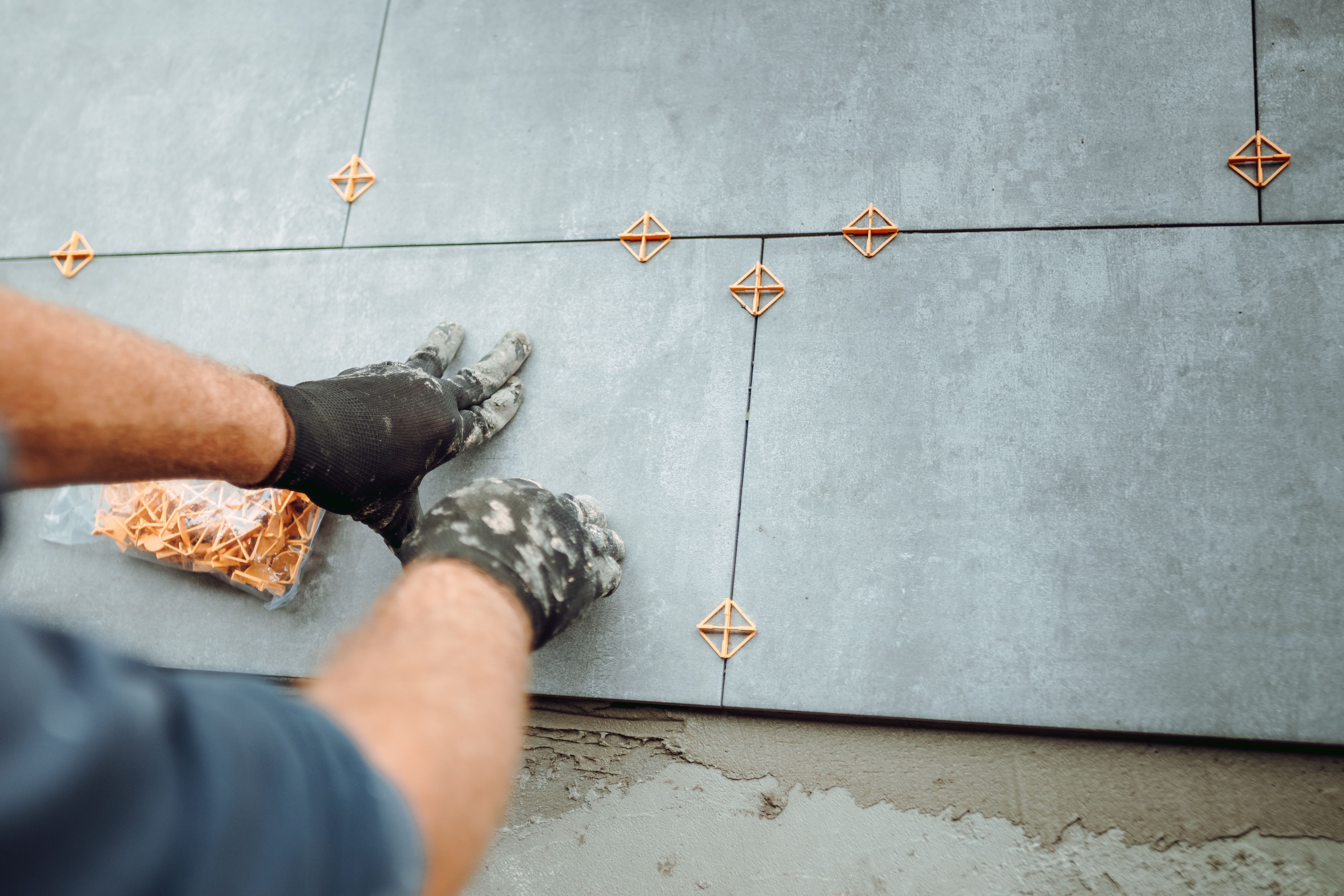 Tile flooring sample