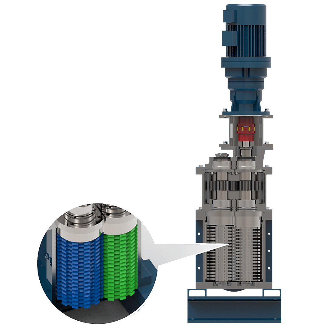 Трубный мацератор, шредер, измельчитель