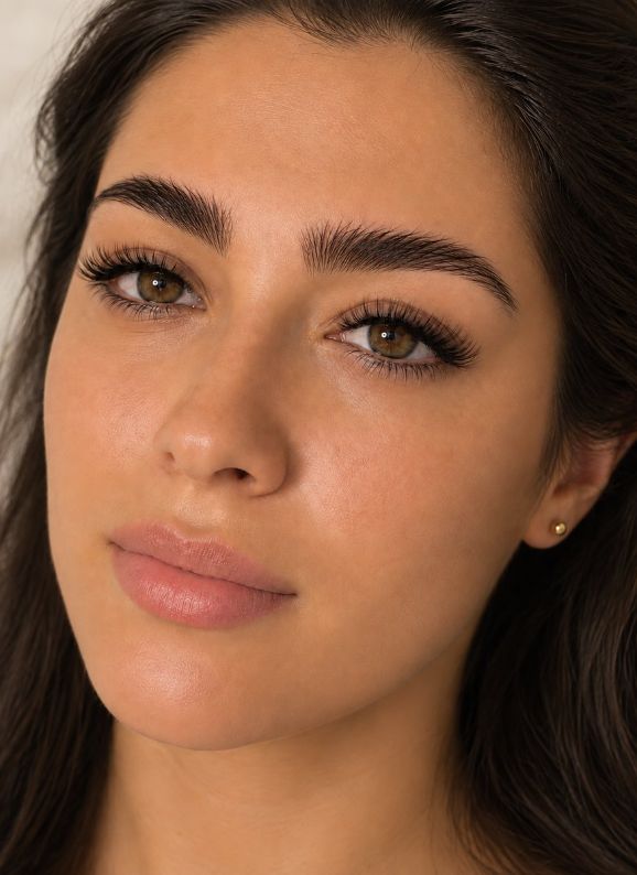 Brows after brow lamination at LAVŌGUE