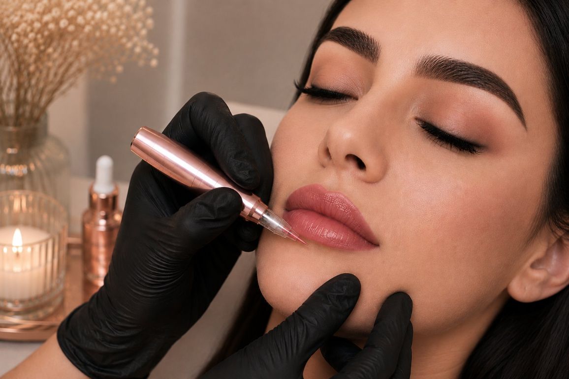 Permanent makeup treatment at LAVŌGUE Beauty Lounge