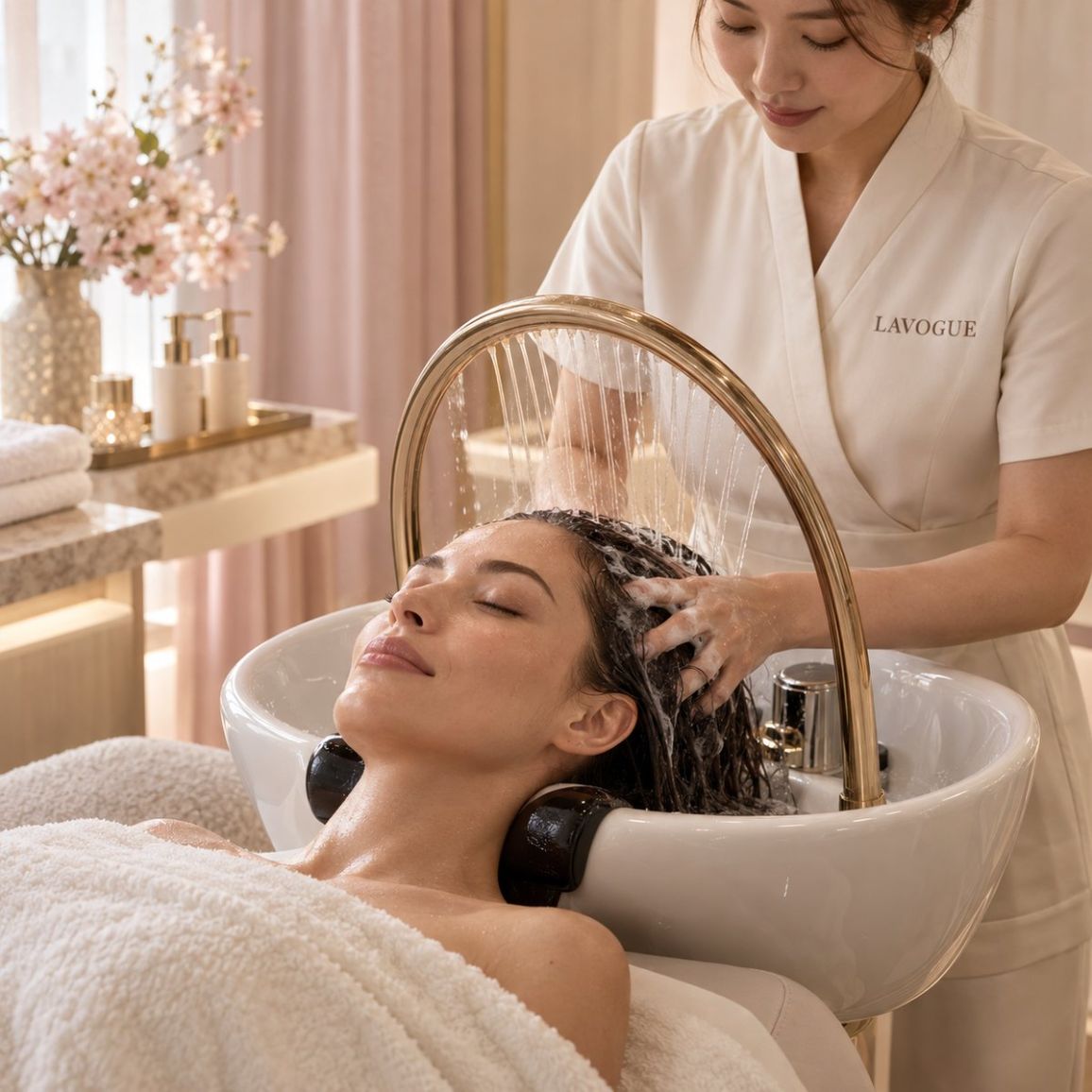 Japanese Head Spa treatment at LAVŌGUE
