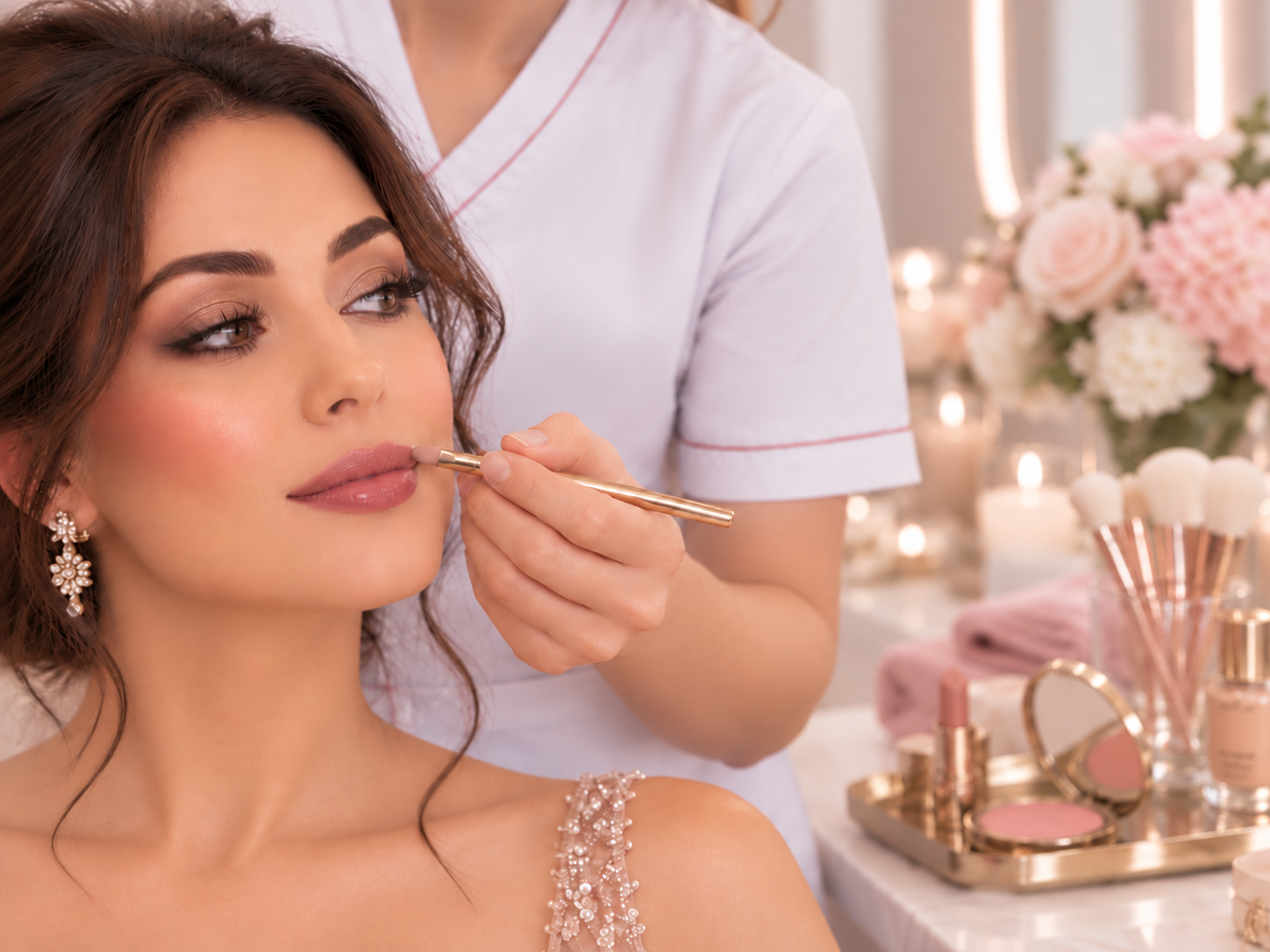 Luxury makeup service at LAVŌGUE