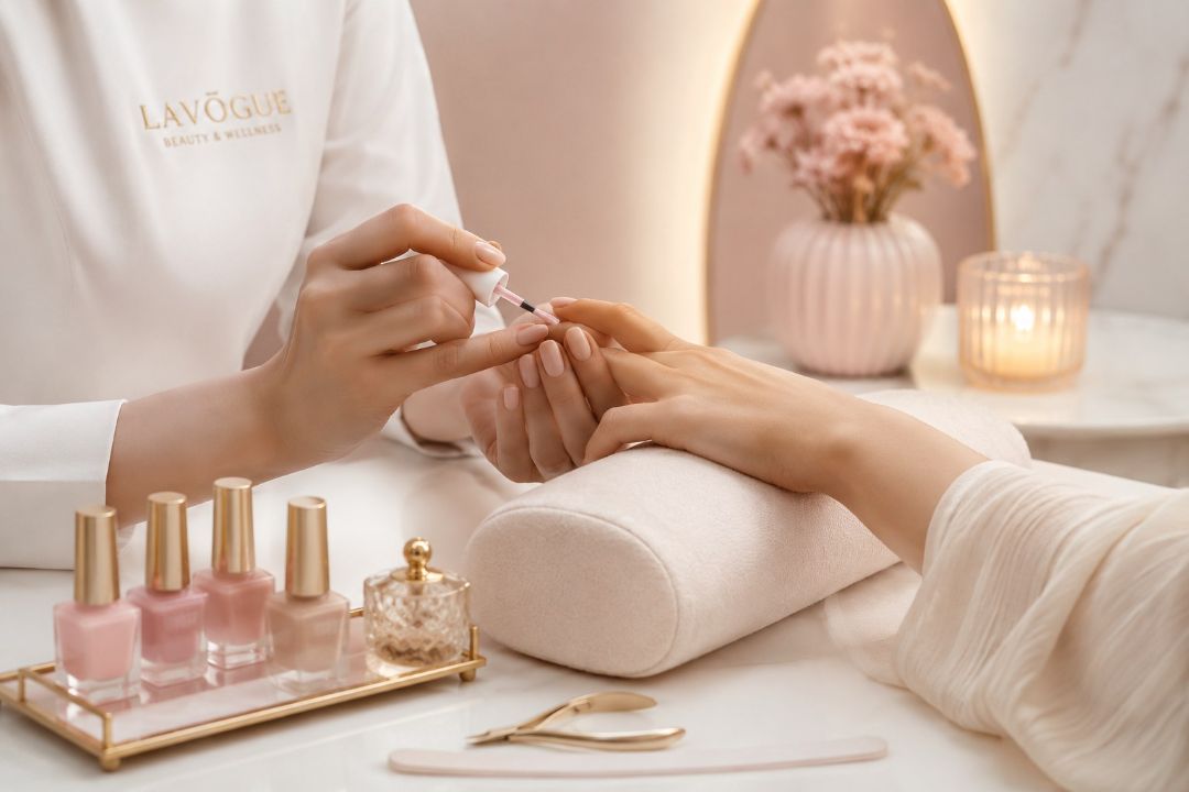 Nail services at LAVŌGUE