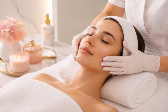 Classic facial treatment at LAVŌGUE