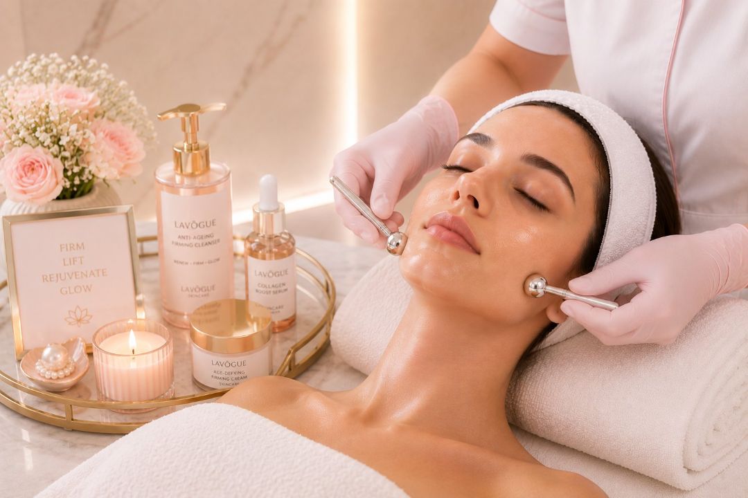 Anti-ageing firming facial at LAVŌGUE