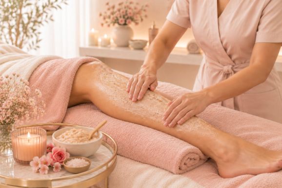 Brightening Body Scrub at LAVŌGUE