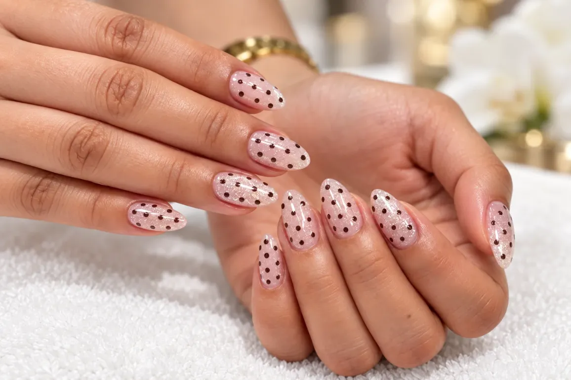 Gel manicure at LAVŌGUE