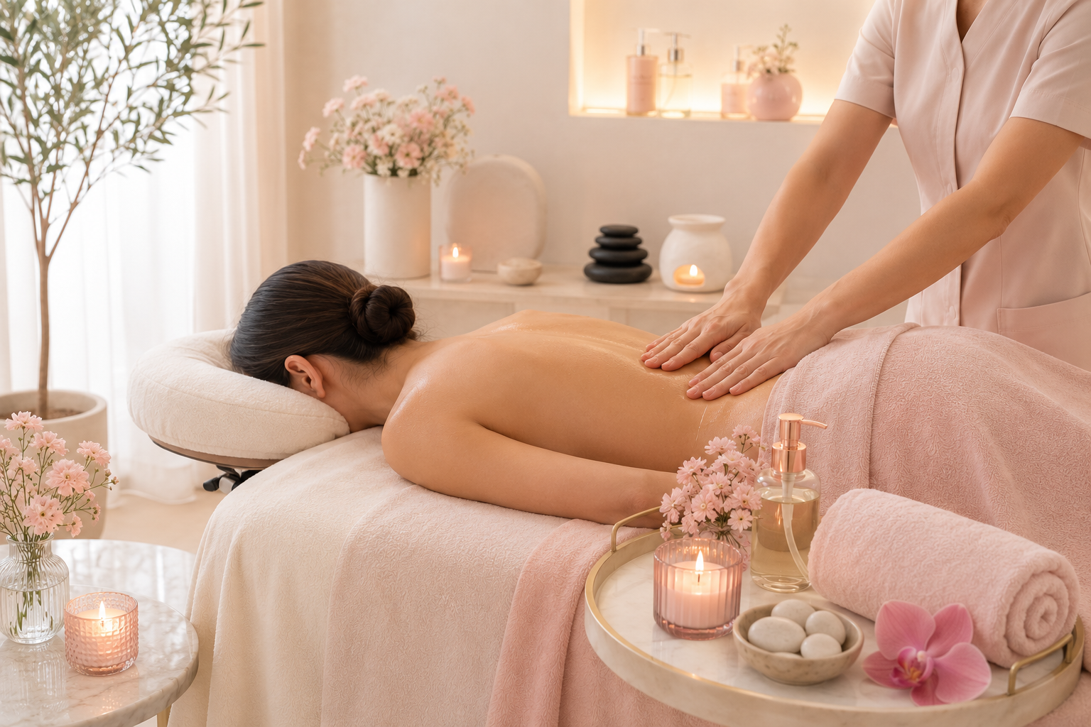 Massage and wellness experience at LAVŌGUE