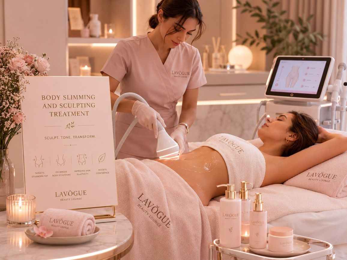 Body slimming and sculpting treatment at LAVŌGUE