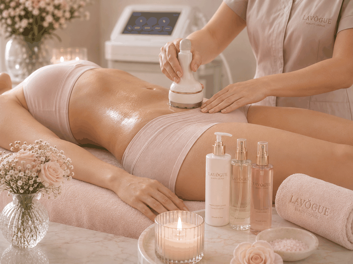 Full abdomen sculpting treatment at LAVŌGUE