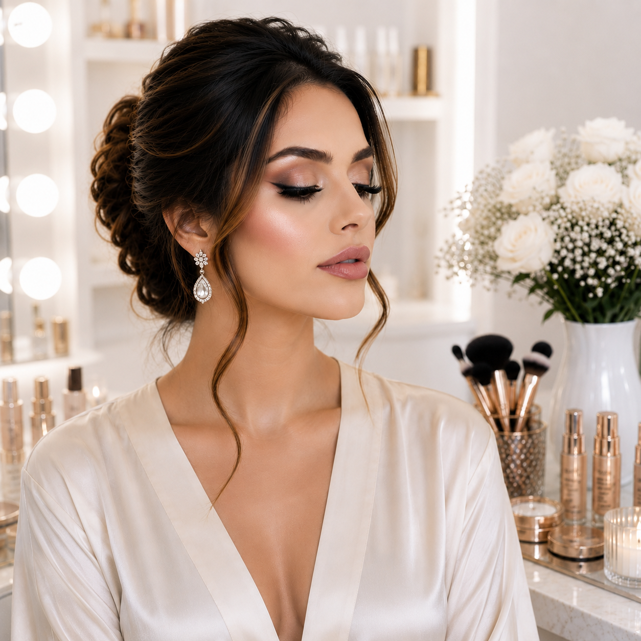 Luxury makeup service at LAVŌGUE
