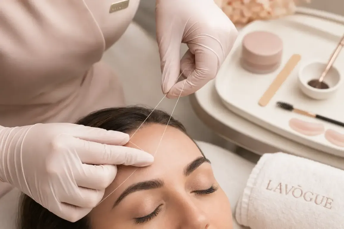 Waxing, threading and brow services at LAVŌGUE