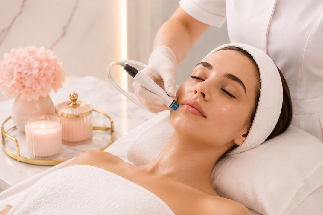 Hydra facial treatment at LAVŌGUE